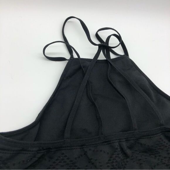 Victoria’s Secret Black High Neck Bralette Strappy size Medium - Picture 5 of 6